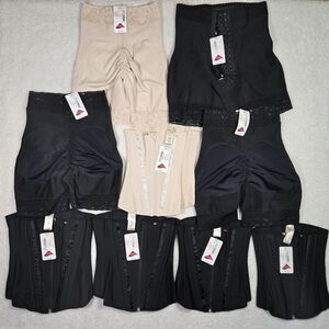 Lot Of 9 Pitbull Colombian Faja Short Leggings Butt Lifting Tummy Control M L XL